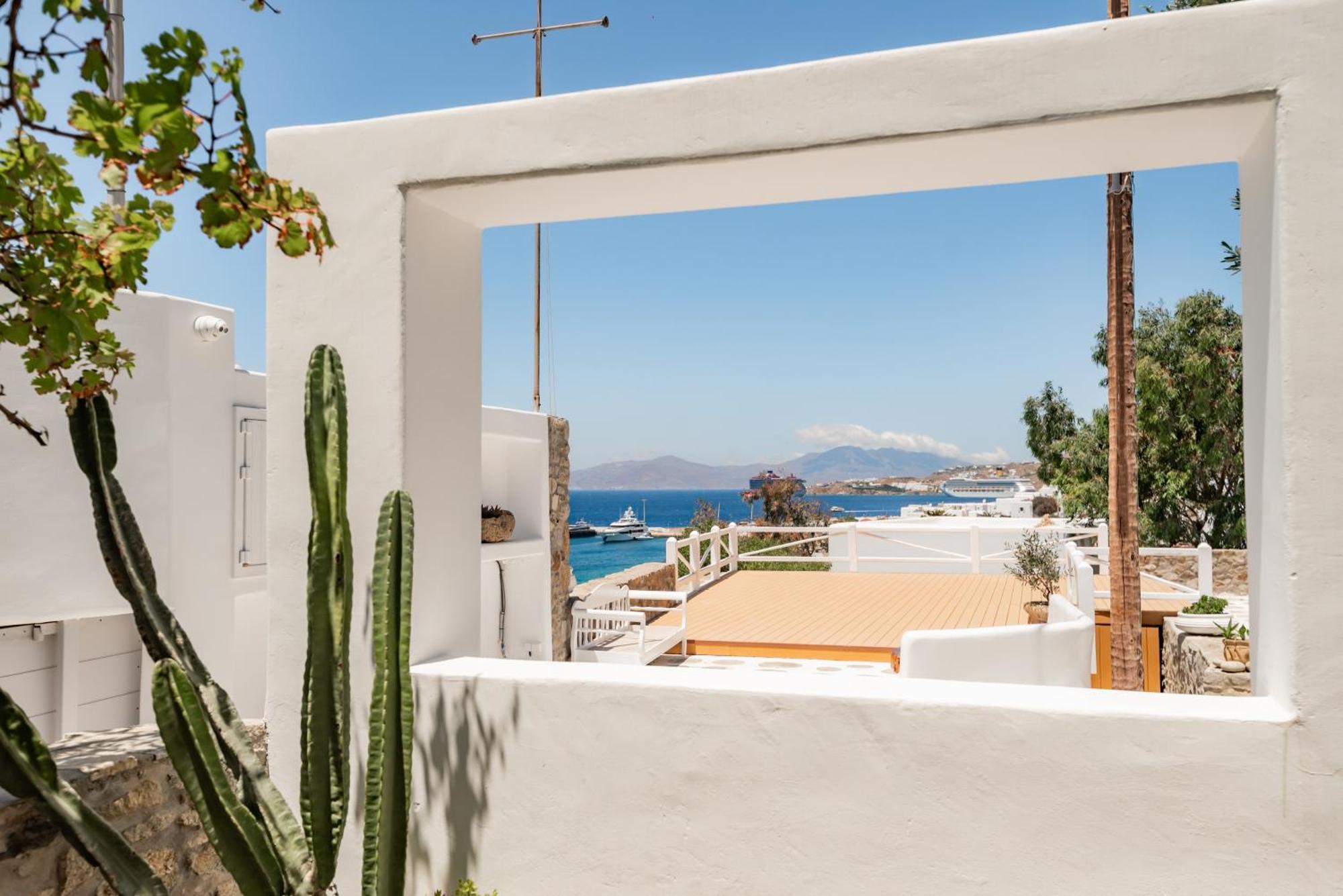 Rania Apartments Sea View Mykonos Town Buitenkant foto