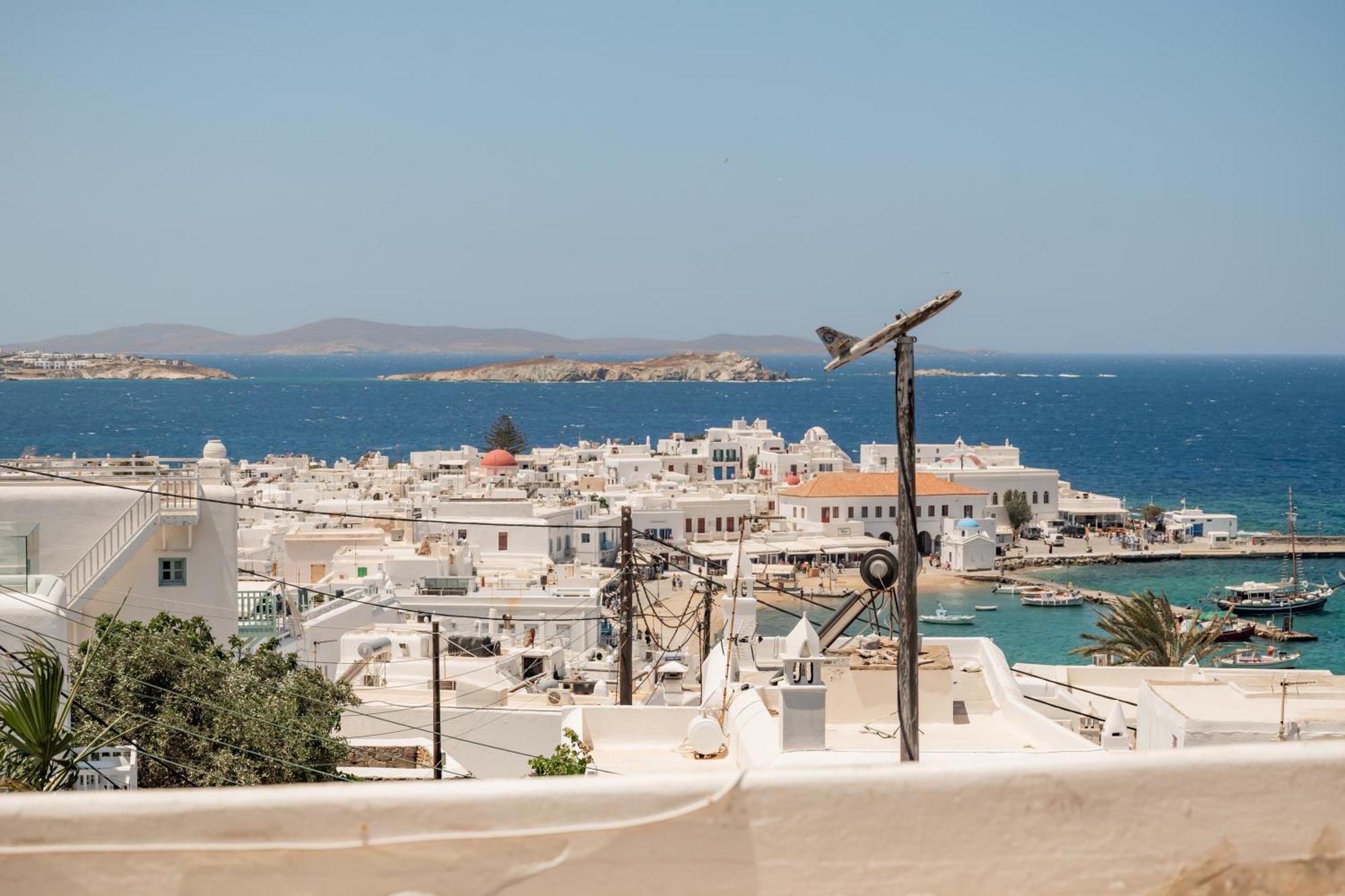 Rania Apartments Sea View Mykonos Town Buitenkant foto